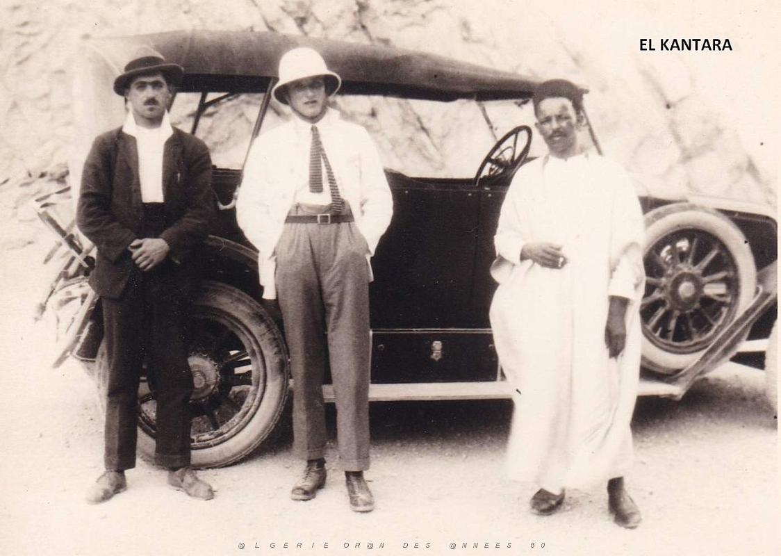El Kantara - Participants raid auto 1923.jpg